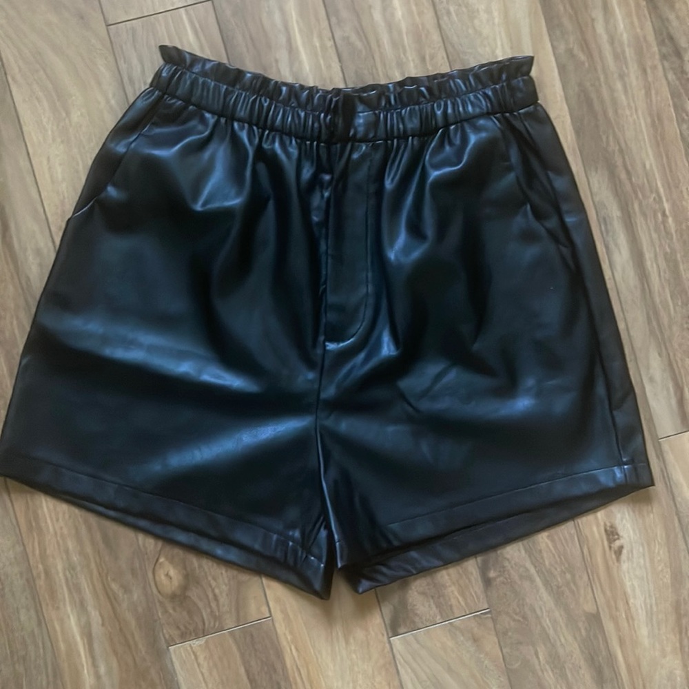Friend or Faux vegan leather short